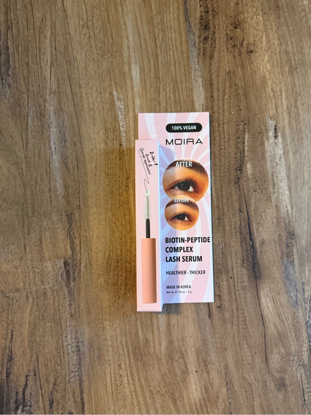 Moira .Biotin-Peptide Complex Lash Serum - Pink
